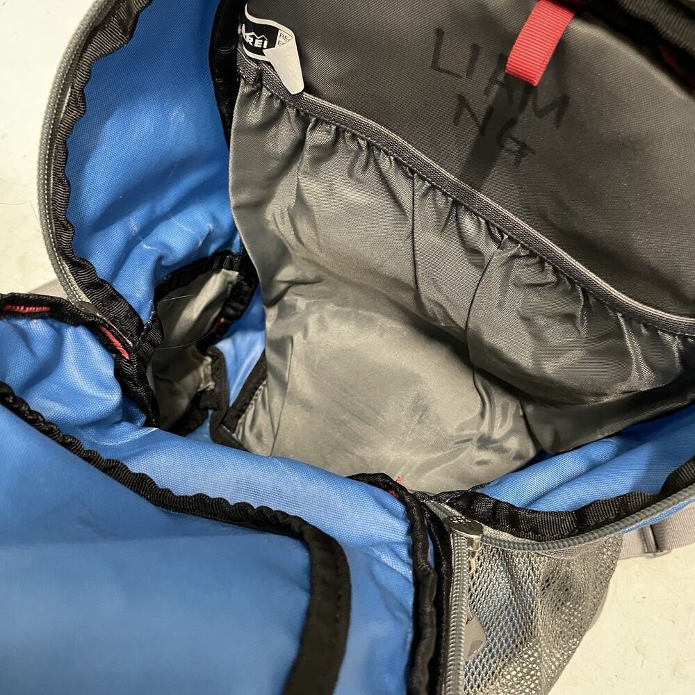 REI Sprig 12 Small Youth Blue Backpack Kids/Adult Hiking Camp Bag - Picture 6 of 6
